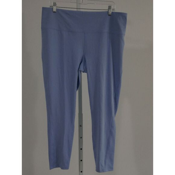 DSG Women's Momentum High Rise Perforated 7/8 Legging Peri Sky XXL - Picture 2 of 11
